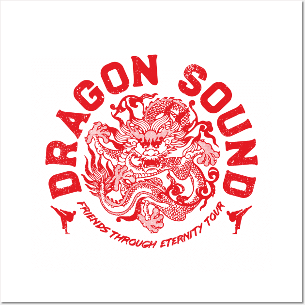 Dragon Sound Friends Through Eternity Tour (Red) Wall Art by Pufahl